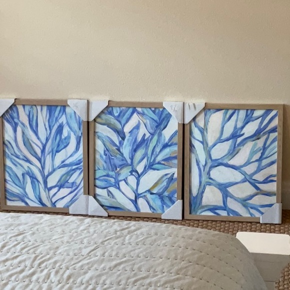 Jetty Home- Seaweed Blues- Set of 3 - Picture 4 of 4